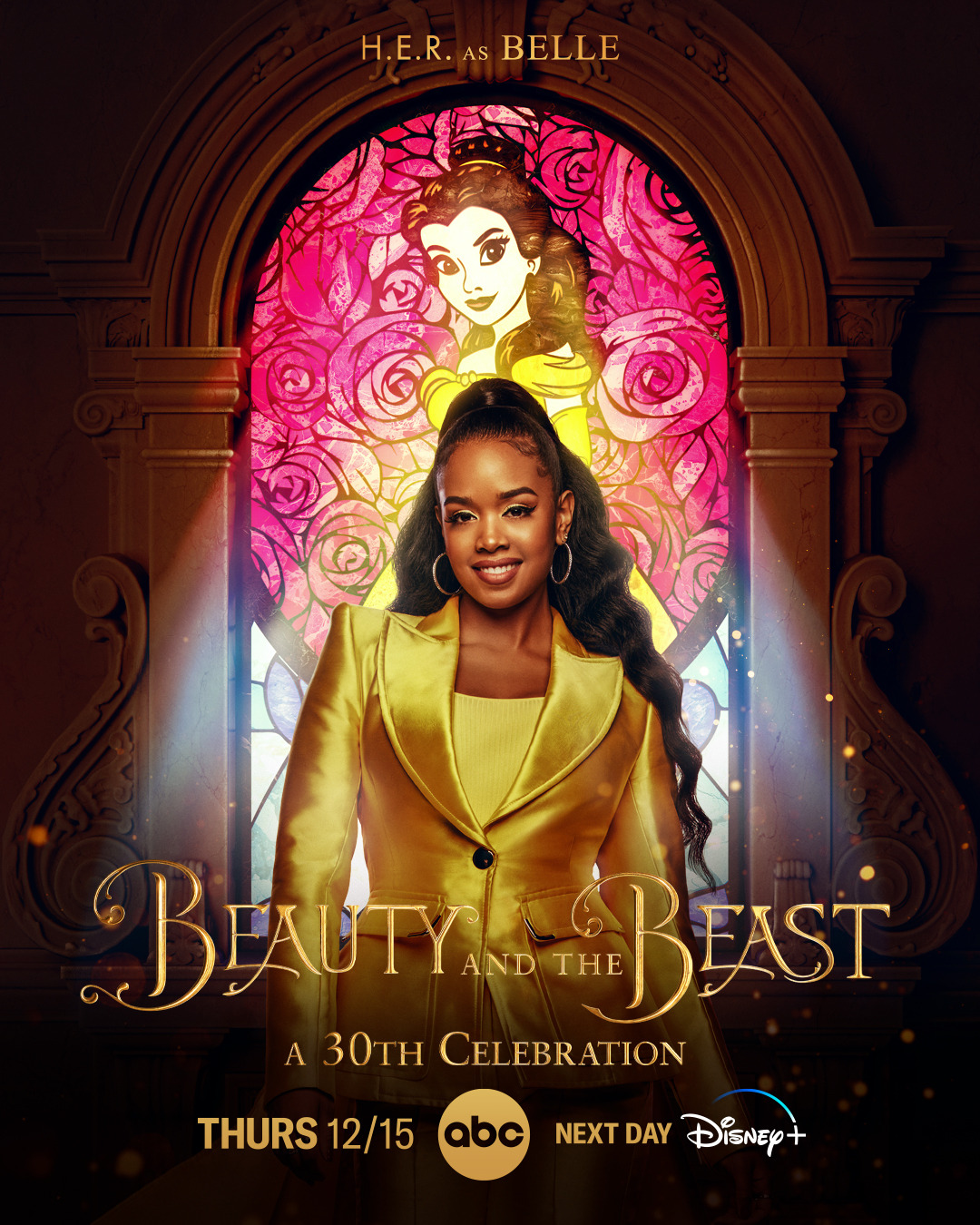 Extra Large TV Poster Image for Beauty and the Beast: A 30th Celebration (#3 of 12)
