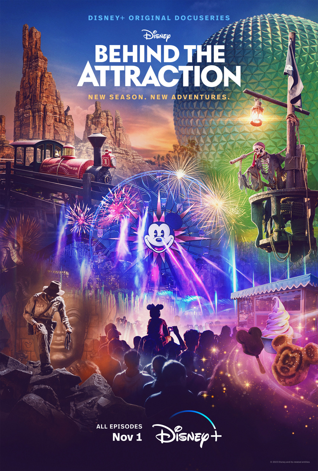 Extra Large TV Poster Image for Behind the Attraction (#2 of 2)