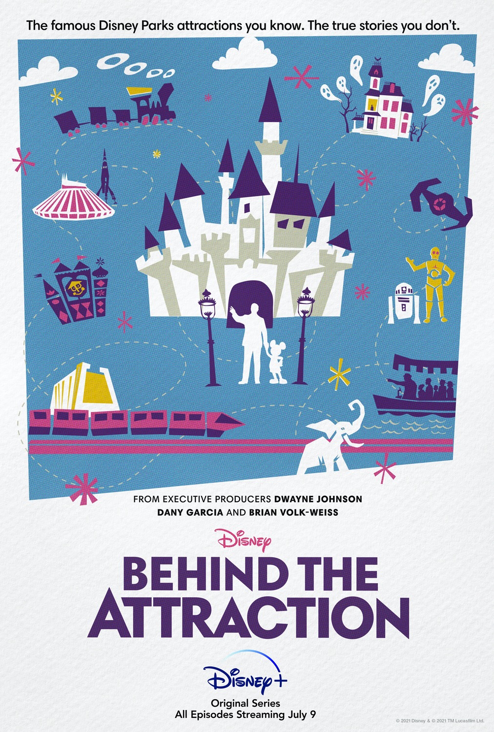 Extra Large TV Poster Image for Behind the Attraction (#1 of 2)