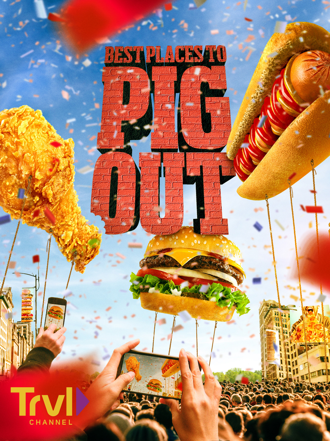 Extra Large TV Poster Image for Best Places to Pig Out 