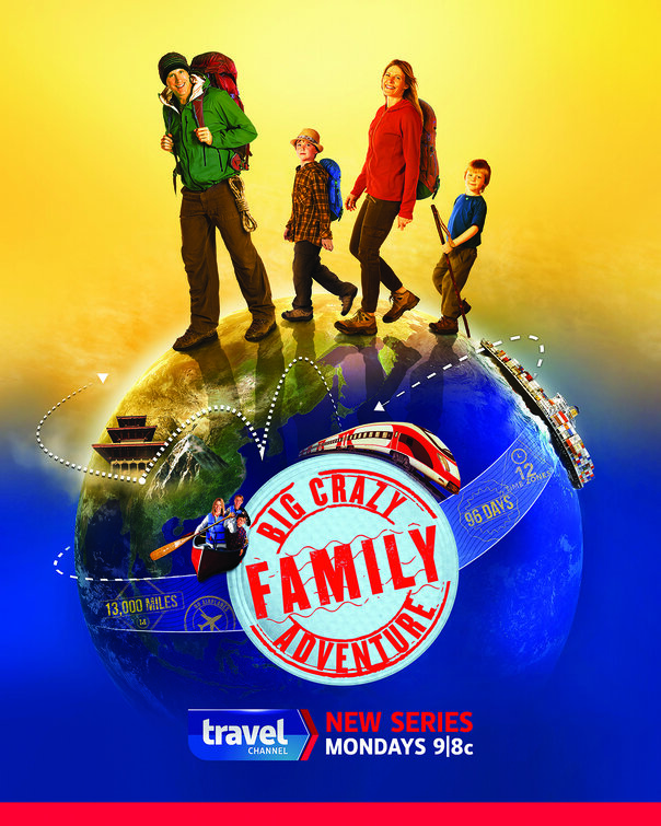 Big Crazy Family Adventure Movie Poster