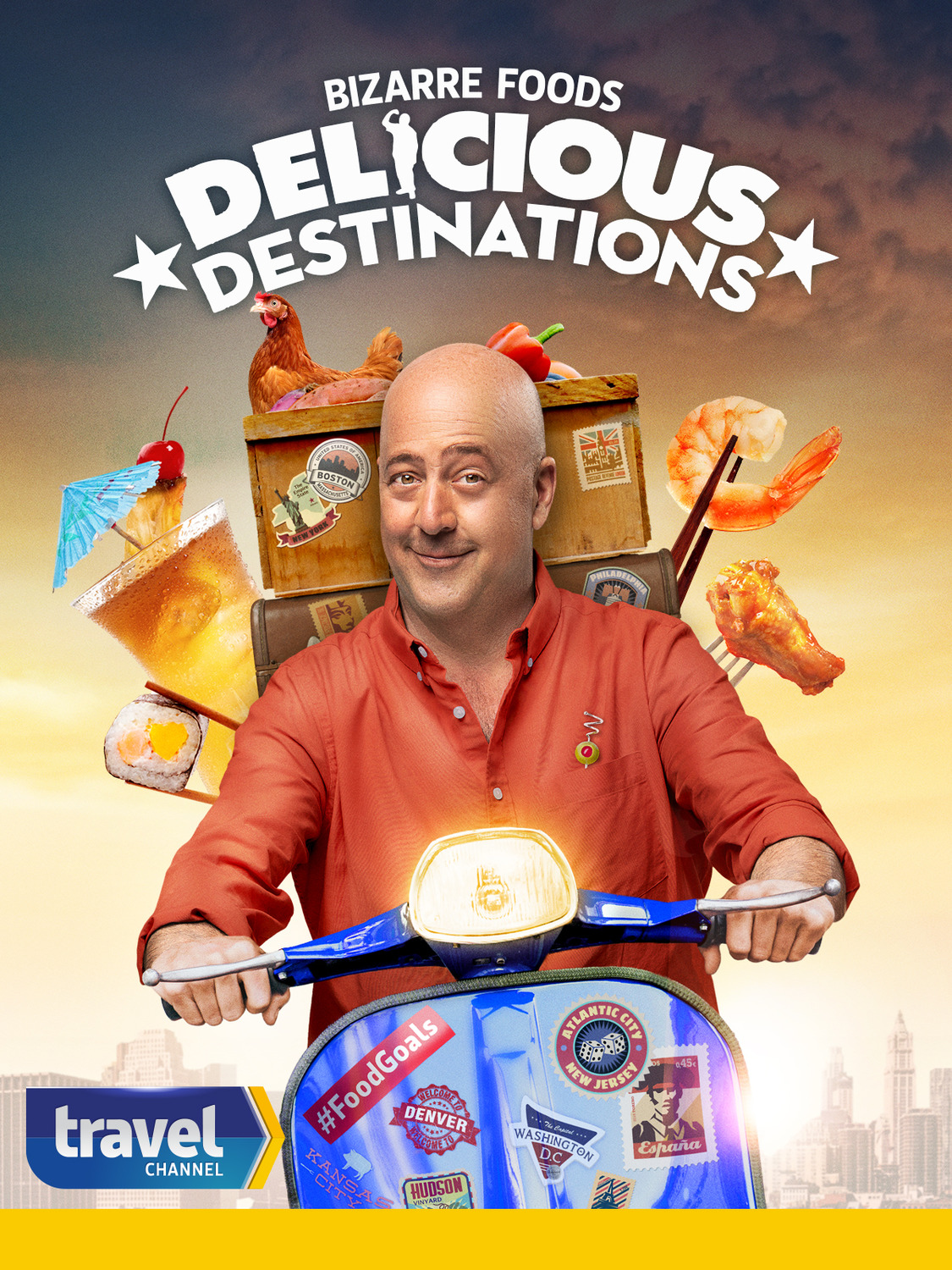 Extra Large TV Poster Image for Bizarre Foods: Delicious Destinations (#4 of 5)