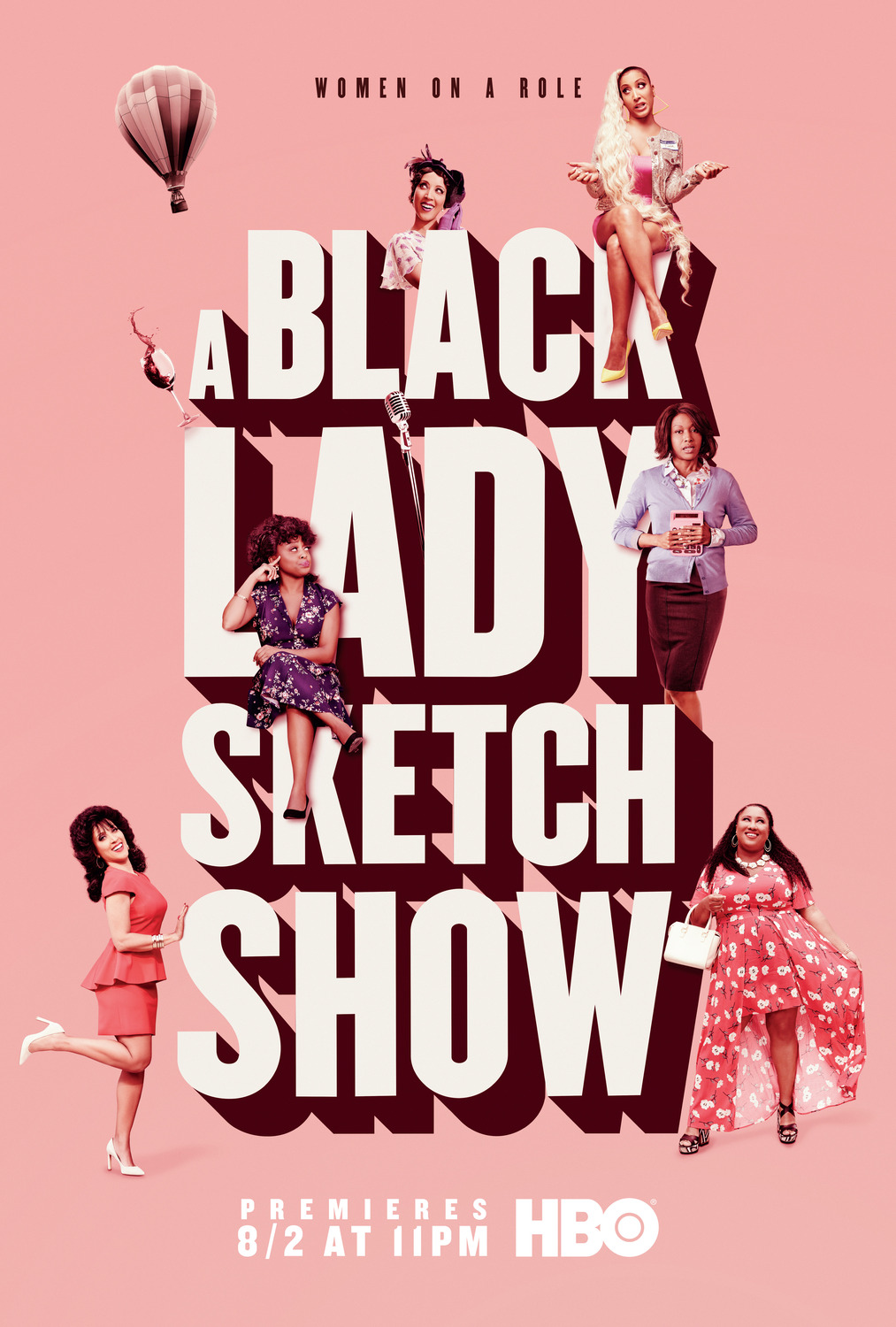 Extra Large TV Poster Image for A Black Lady Sketch Show (#1 of 5)