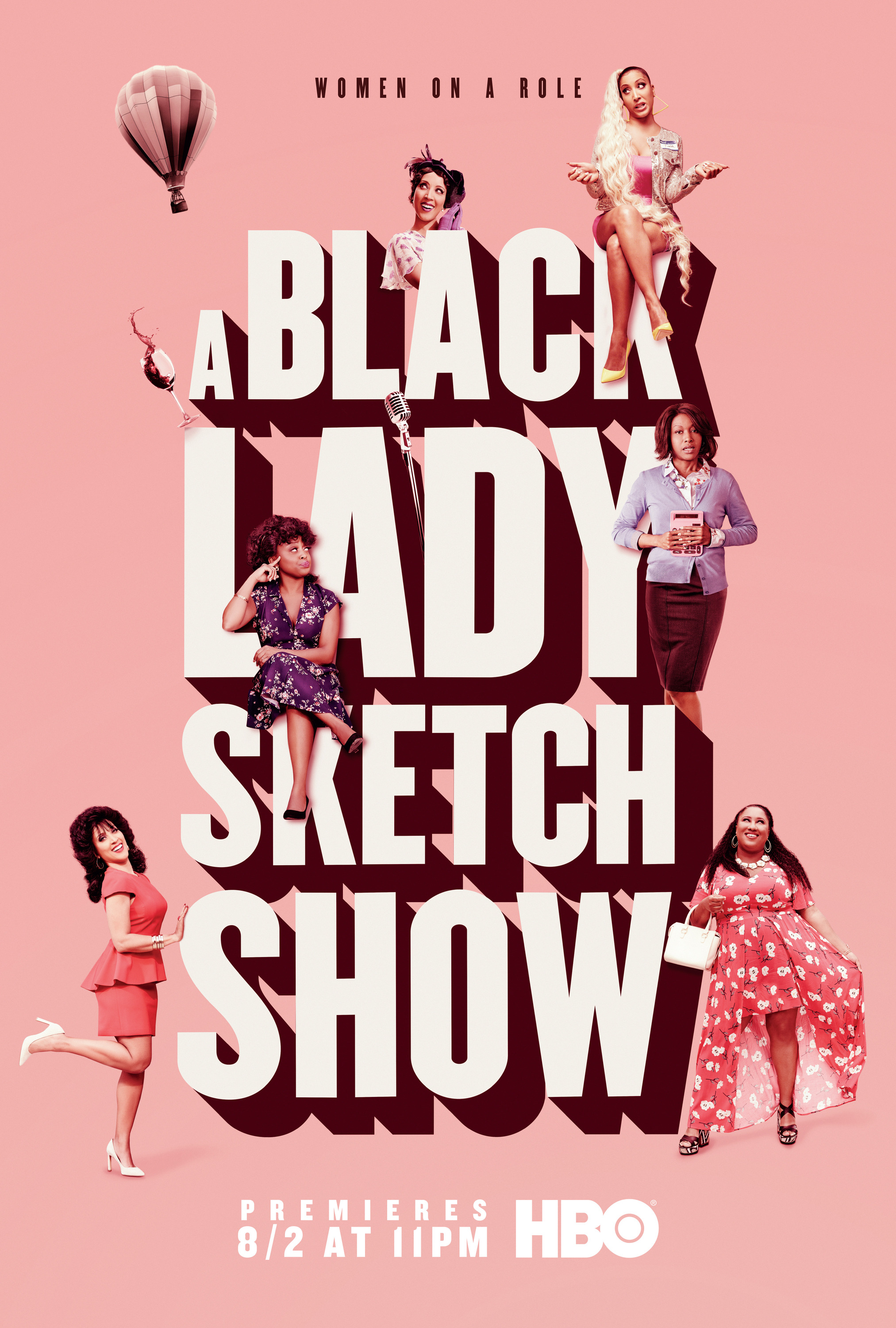 Mega Sized TV Poster Image for A Black Lady Sketch Show (#1 of 5)