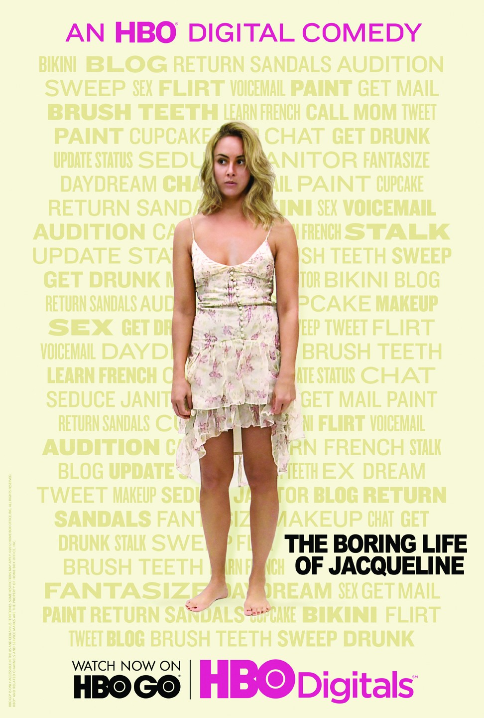 Extra Large TV Poster Image for The Boring Life of Jacqueline 