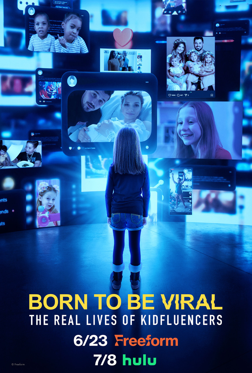 Extra Large TV Poster Image for Born to Be Viral: The Real Lives of Kidfluencers (#1 of 2)