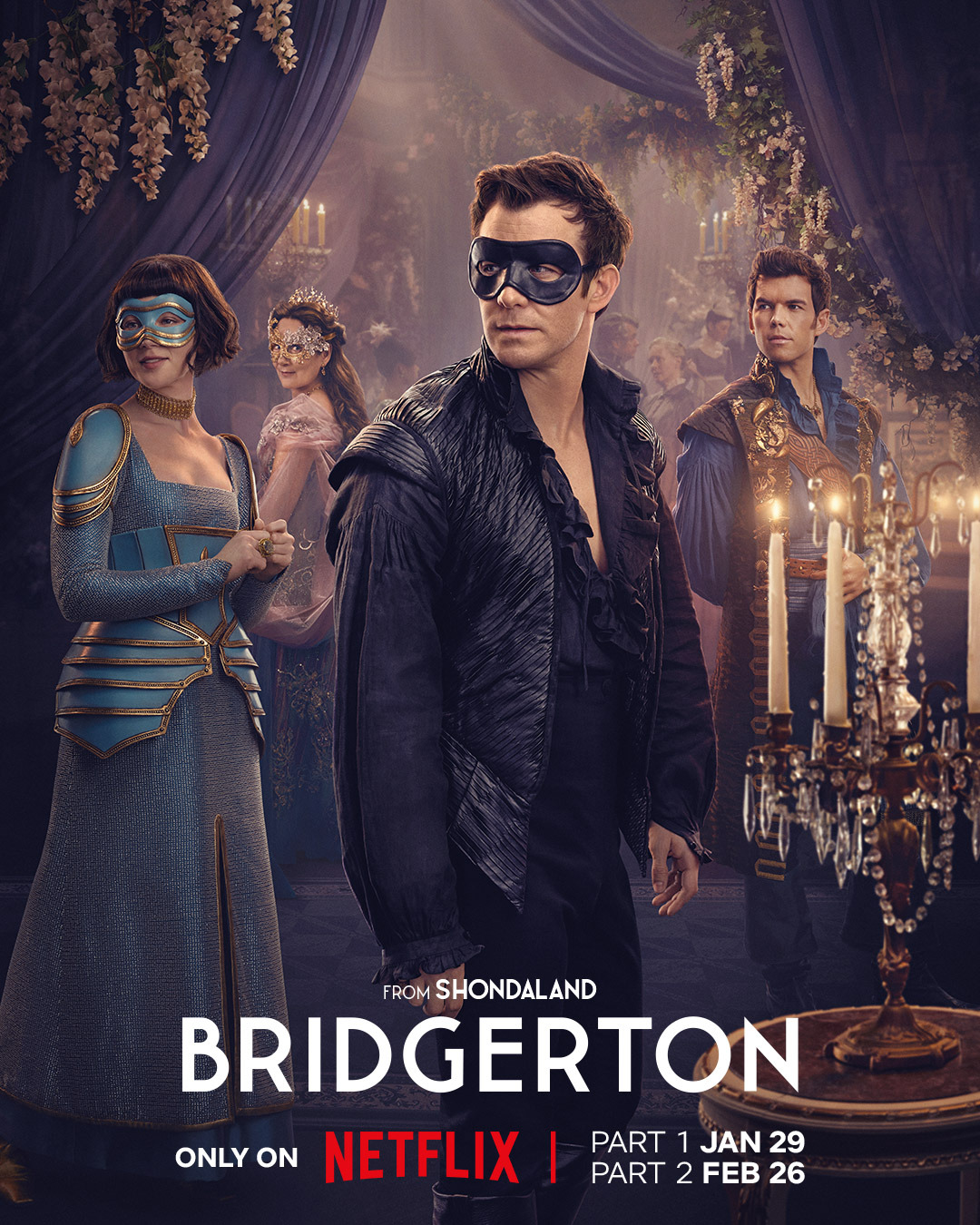 Extra Large TV Poster Image for Bridgerton (#33 of 43)