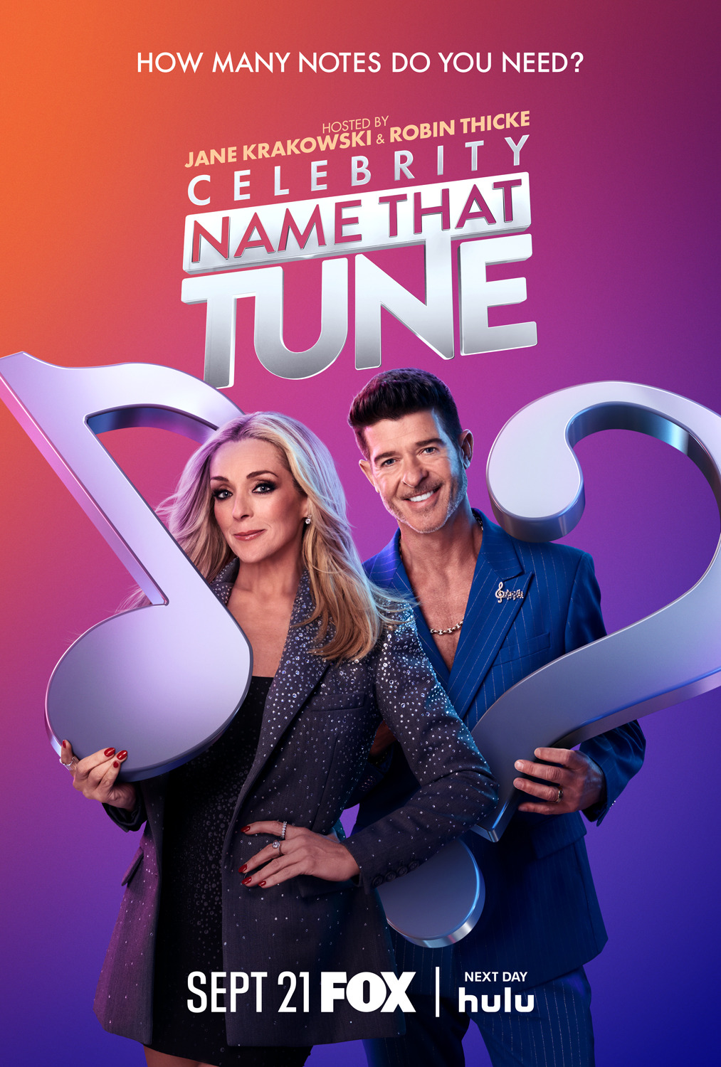 Extra Large TV Poster Image for Celebrity Name That Tune (#5 of 6)