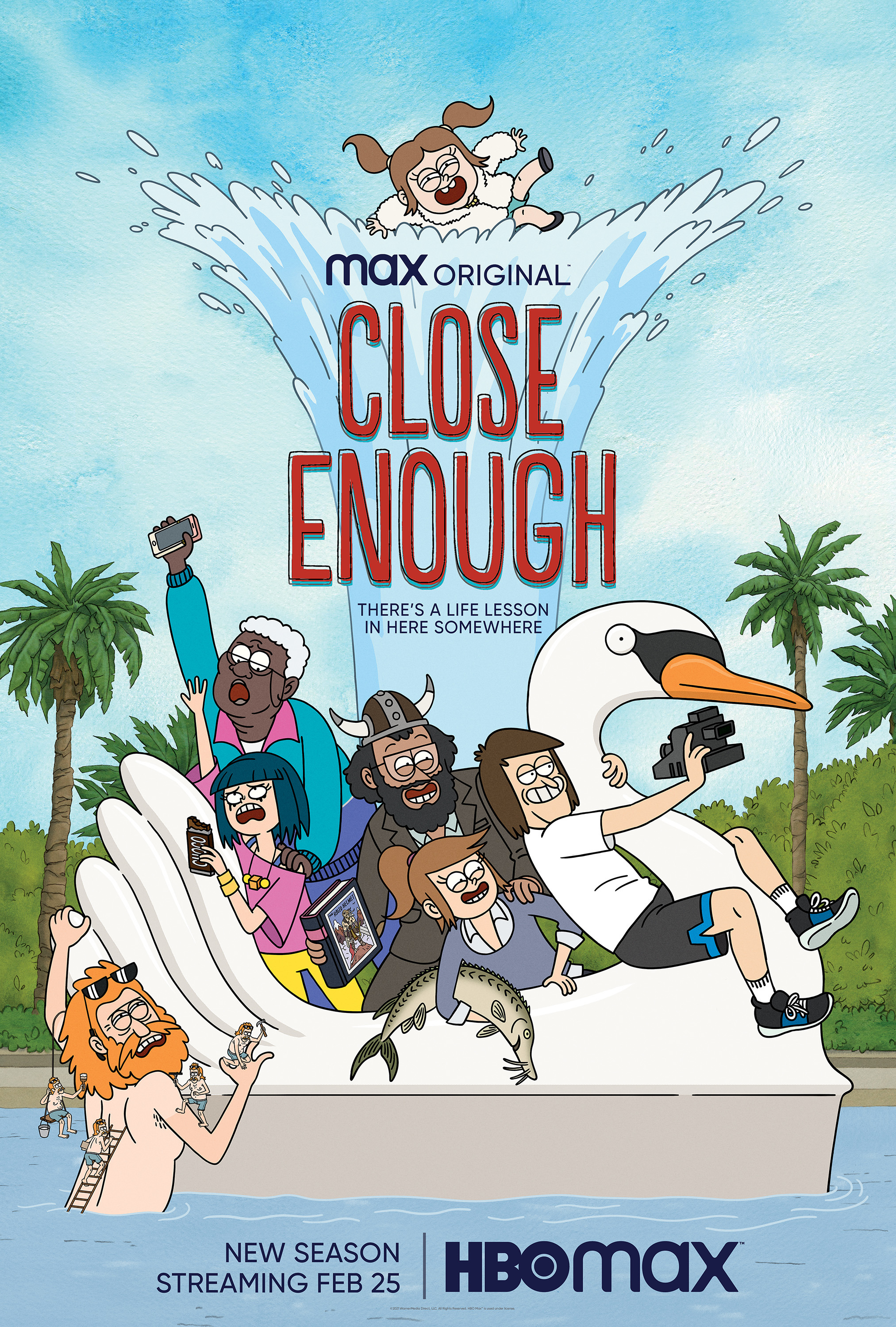 Mega Sized TV Poster Image for Close Enough (#2 of 3)