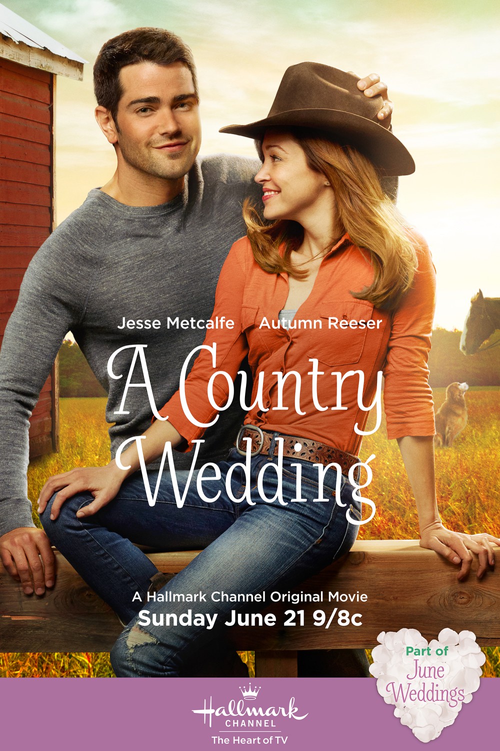 Extra Large TV Poster Image for A Country Wedding 