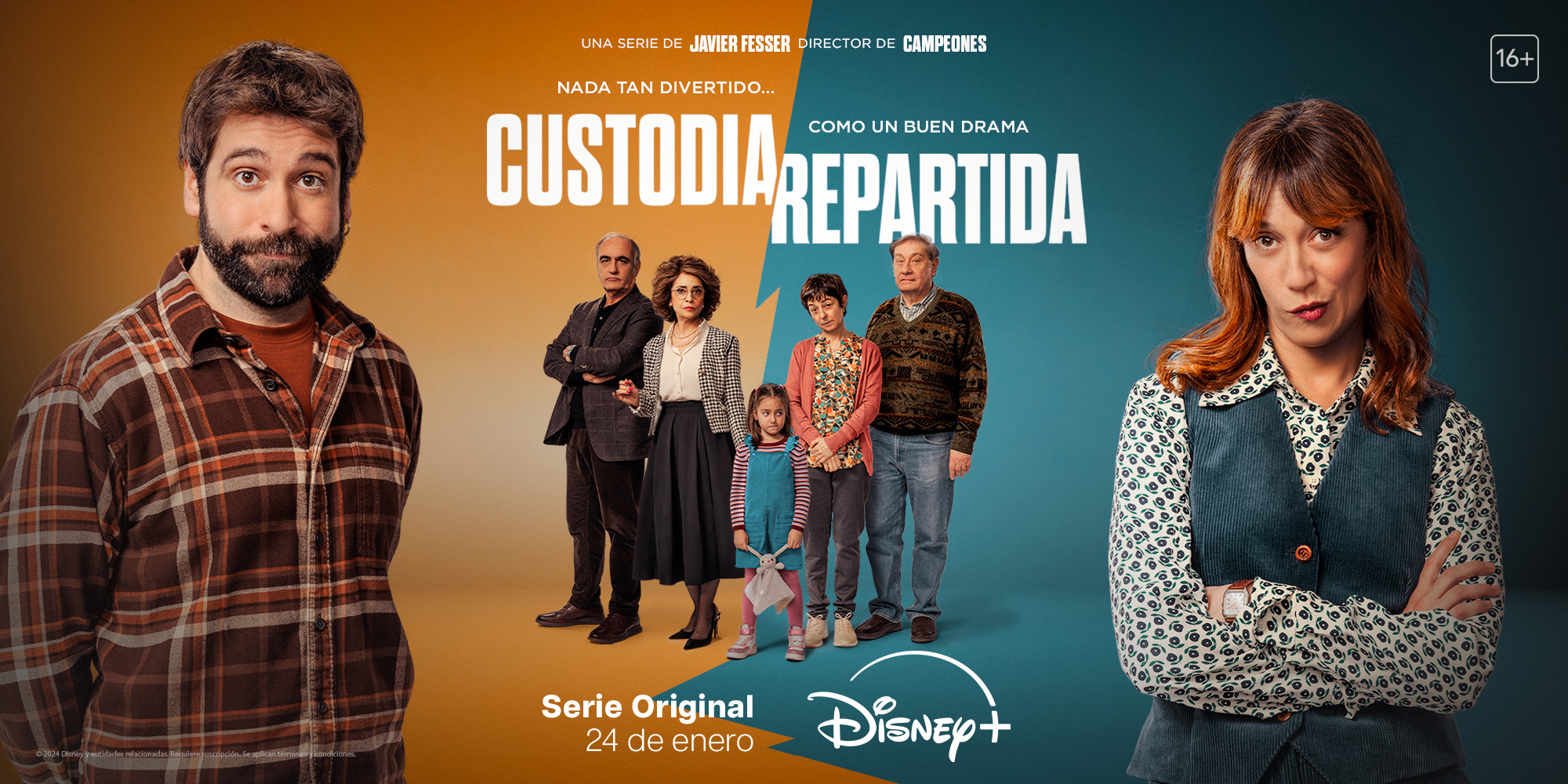 Mega Sized TV Poster Image for Custodia repartida (#2 of 2)