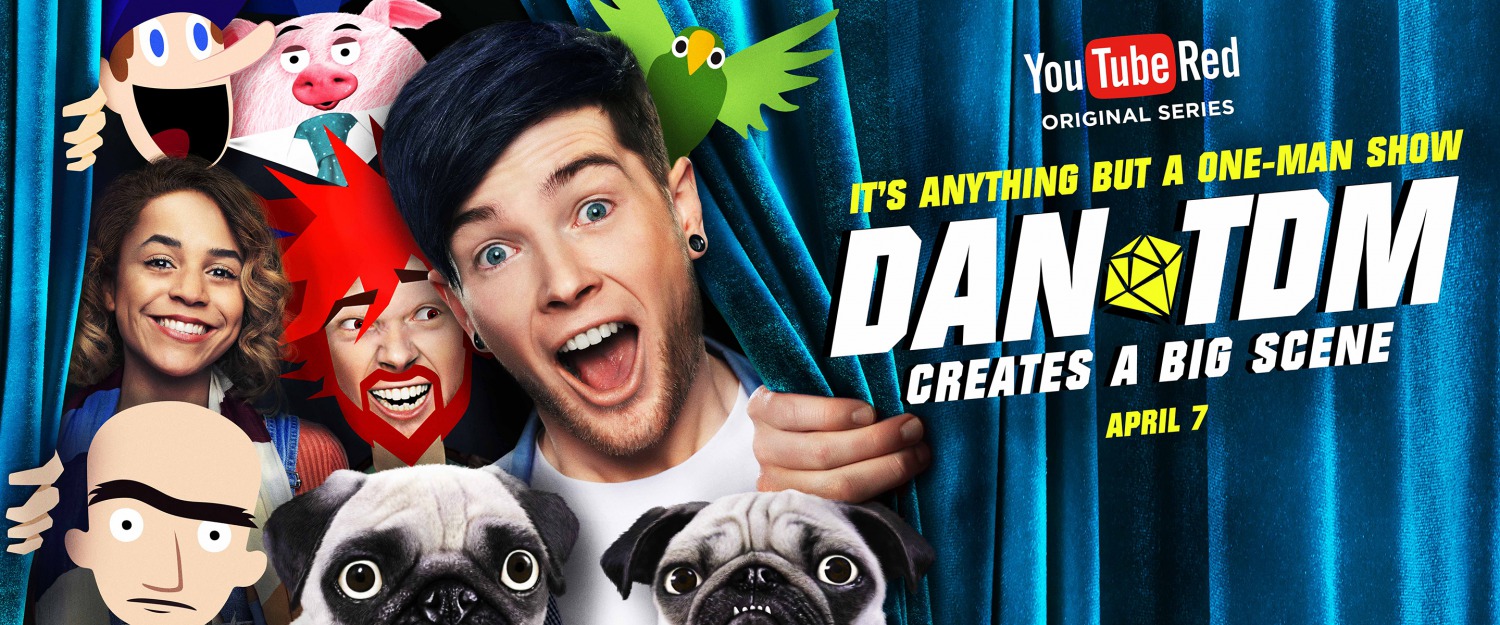 Extra Large TV Poster Image for DanTDM Creates A Big Scene (#1 of 2)