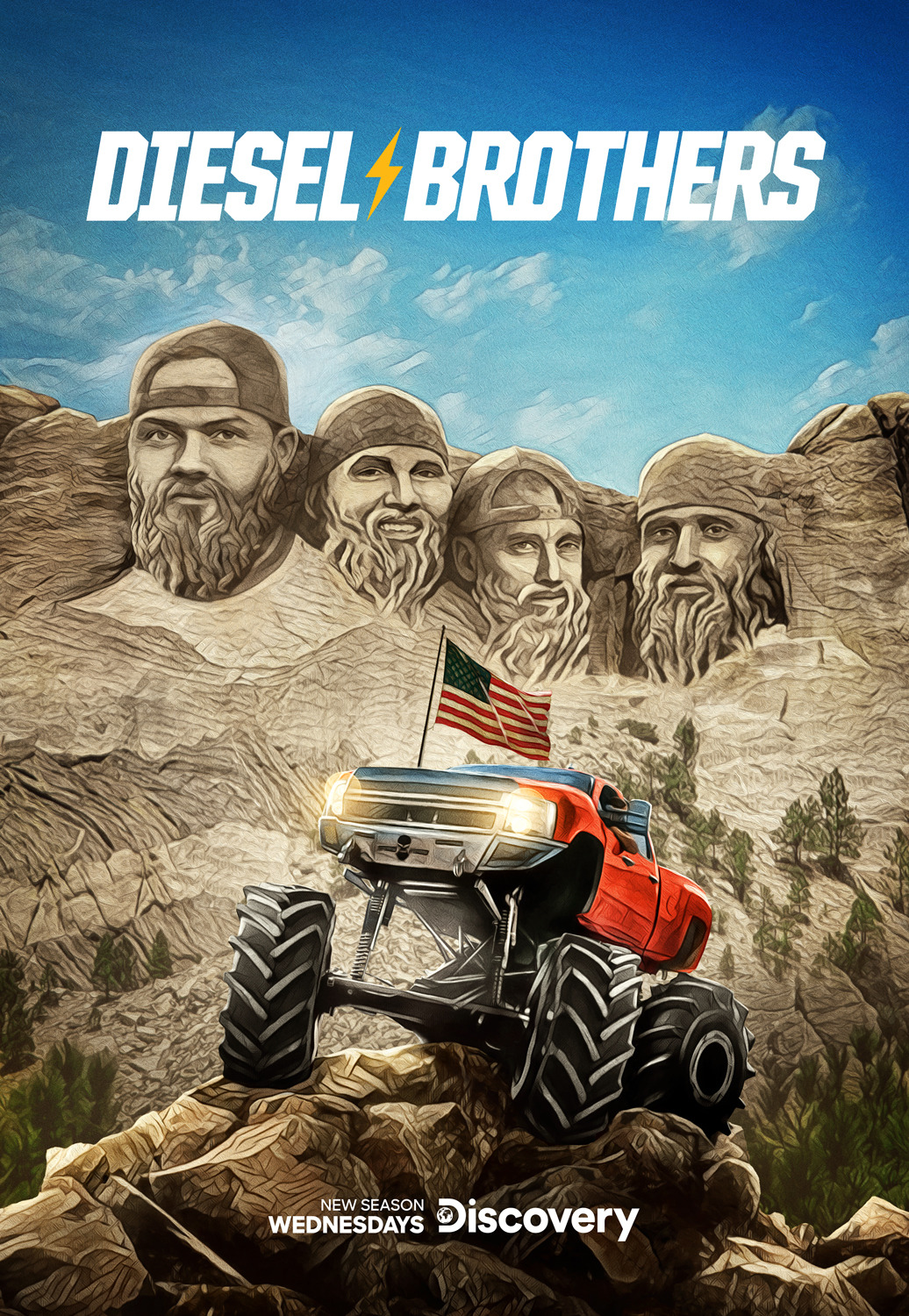 Extra Large TV Poster Image for Diesel Brothers 