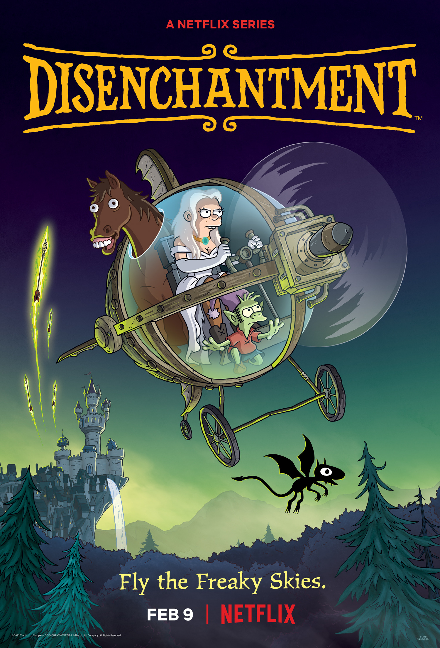 Mega Sized TV Poster Image for Disenchantment (#5 of 5)