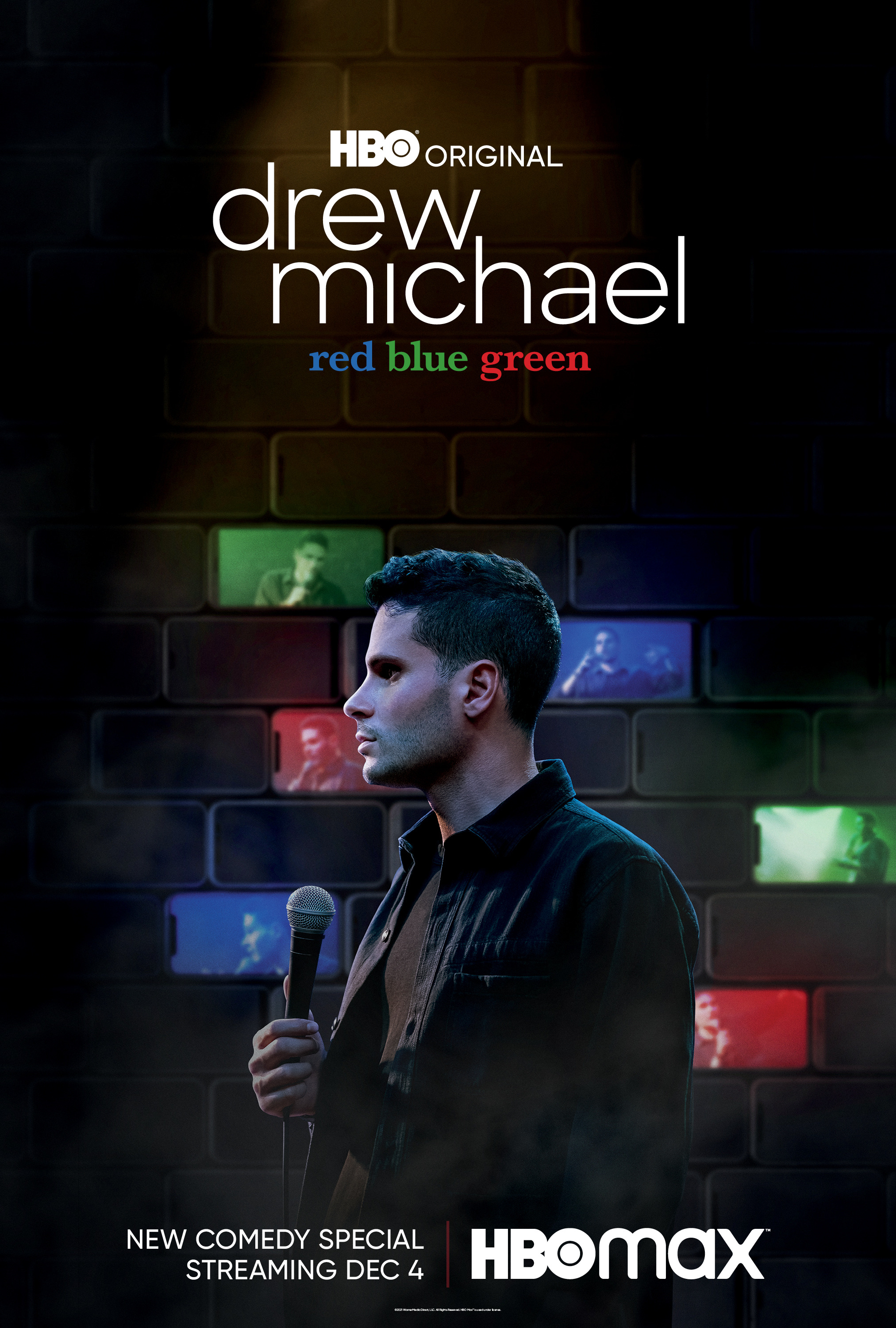 Mega Sized TV Poster Image for Drew Michael: Red Blue Green 