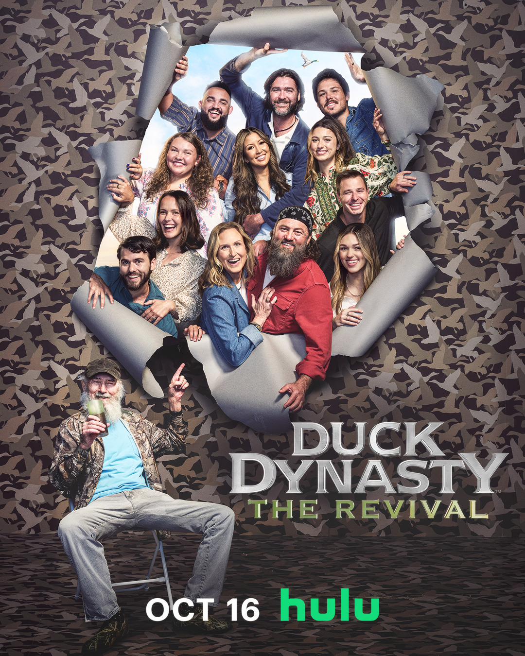 Extra Large TV Poster Image for Duck Dynasty: The Revival 