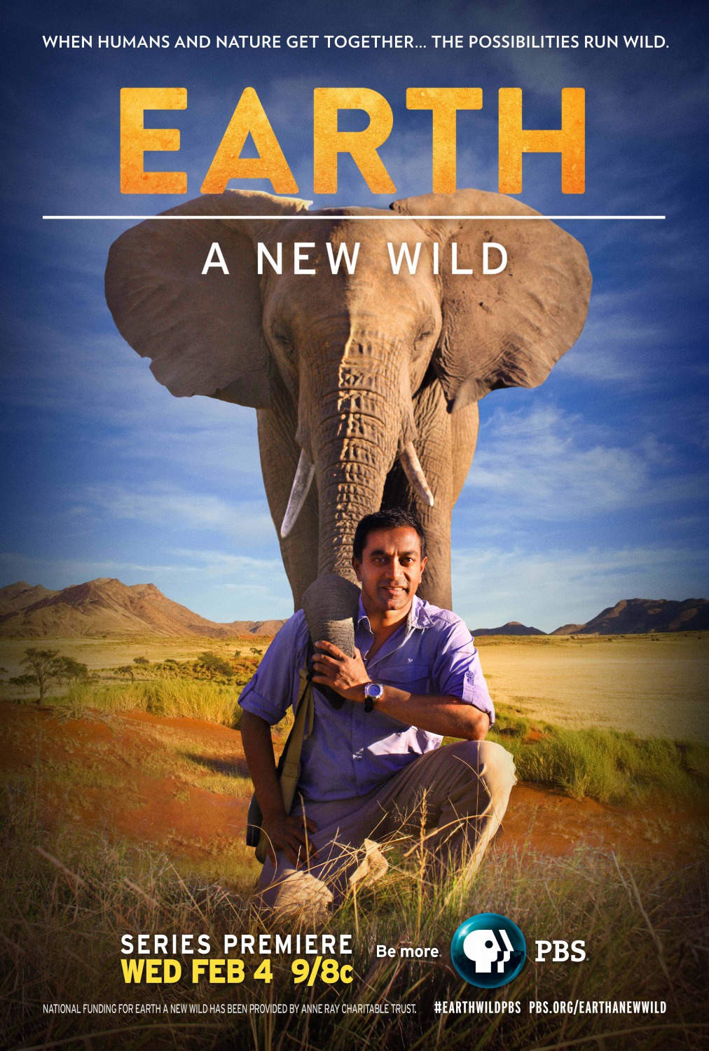 Extra Large TV Poster Image for EARTH a New Wild 