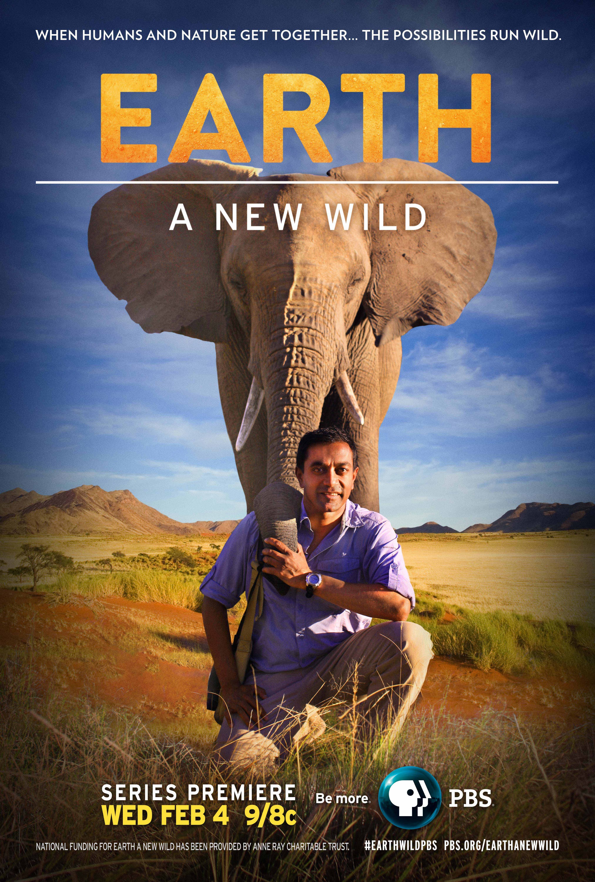 Mega Sized TV Poster Image for EARTH a New Wild 