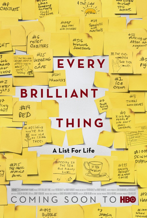 Every Brilliant Thing Movie Poster