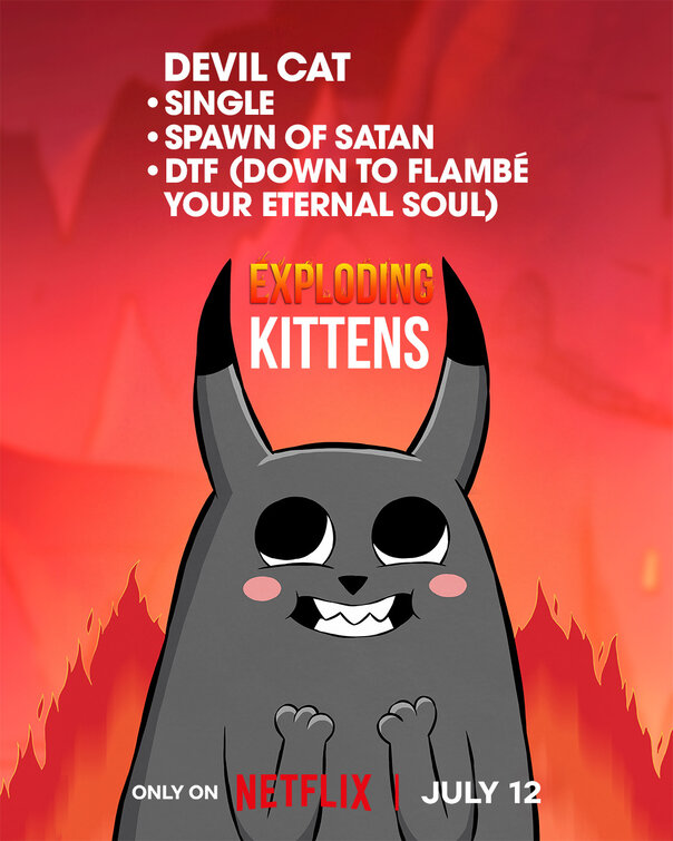 Exploding Kittens Movie Poster