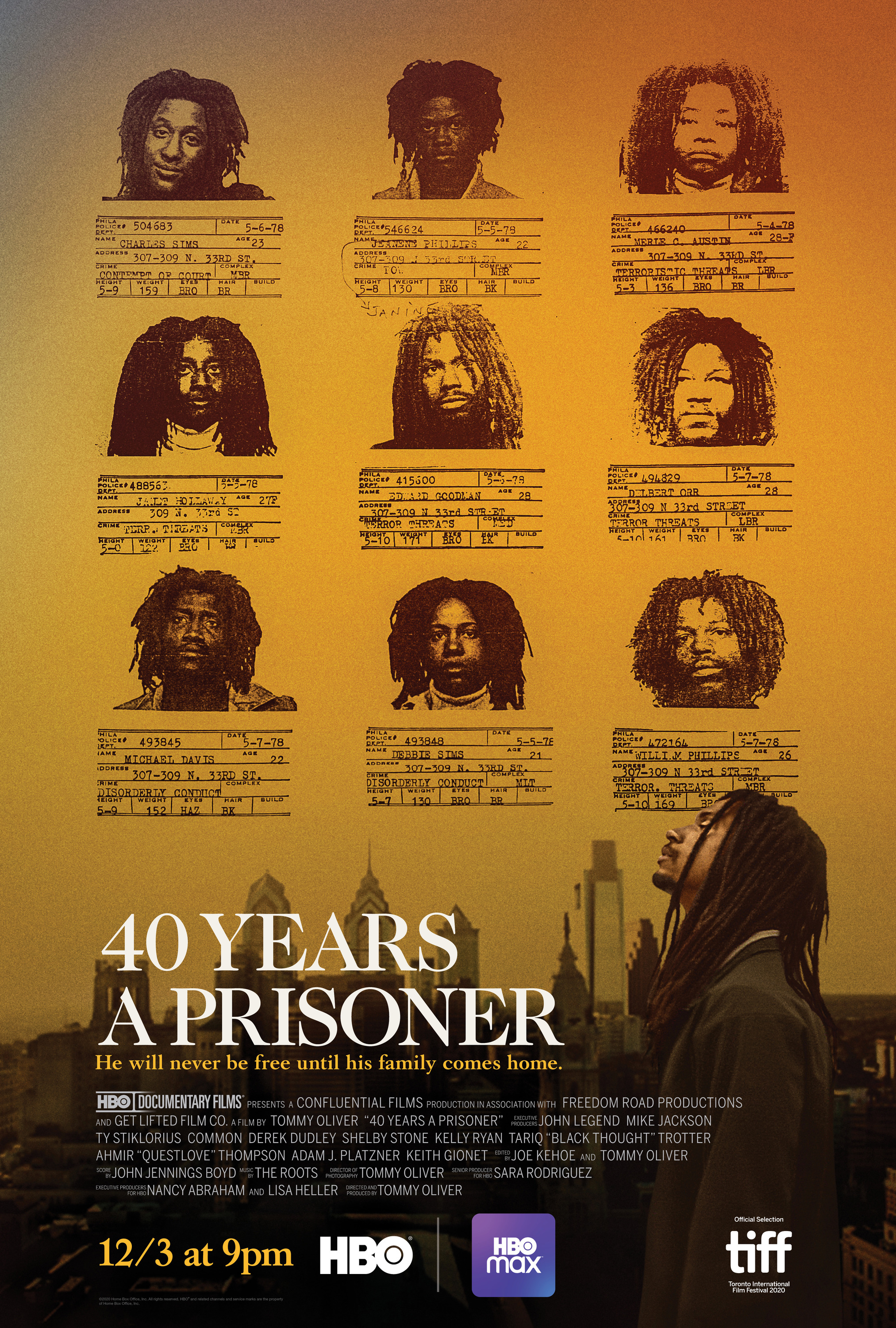 Mega Sized TV Poster Image for 40 Years a Prisoner 