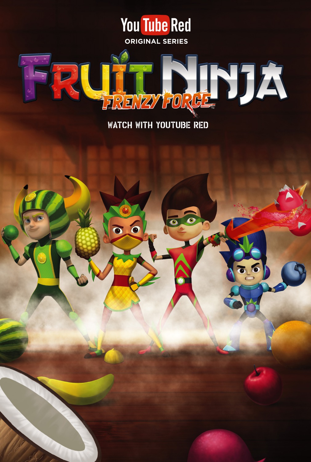 Extra Large TV Poster Image for Fruit Ninja: Frenzy Force (#2 of 2)