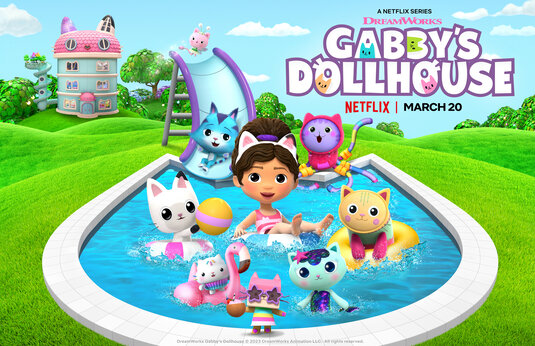 Gabby's Dollhouse Movie Poster