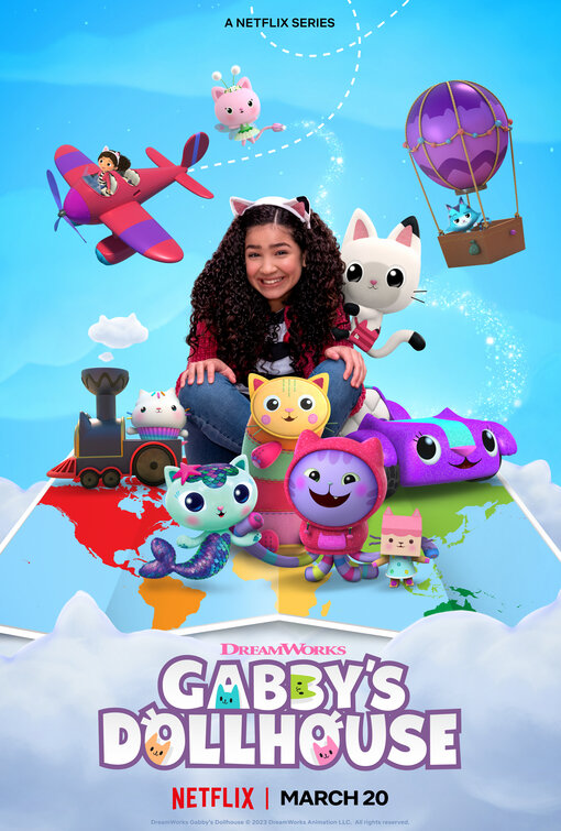 Gabby's Dollhouse Movie Poster