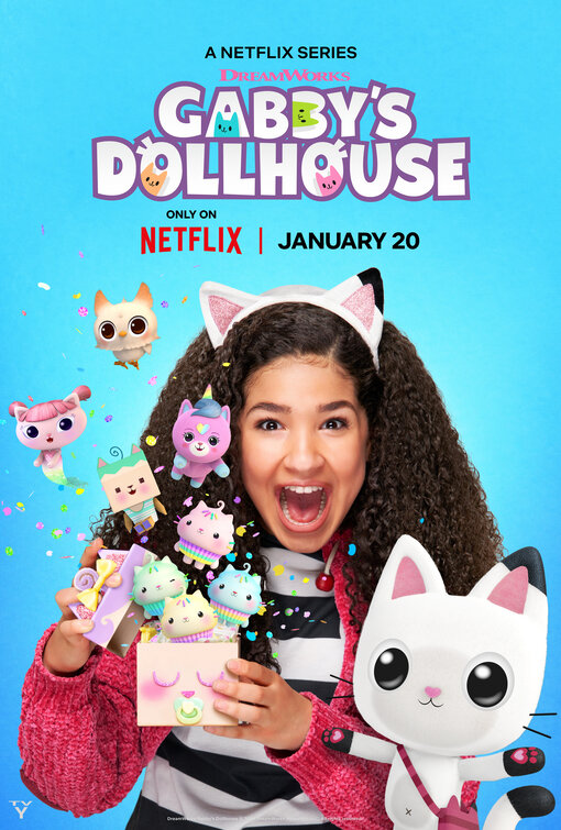 Gabby's Dollhouse Movie Poster
