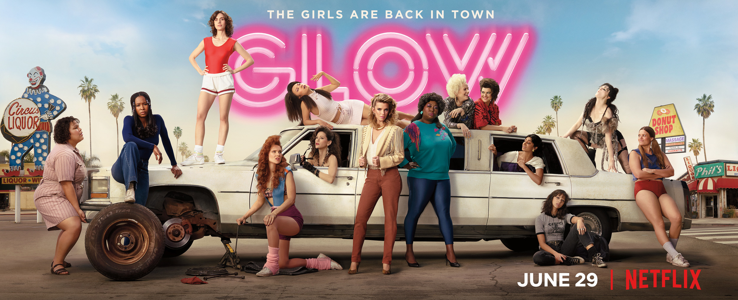 Mega Sized TV Poster Image for GLOW (#8 of 9)