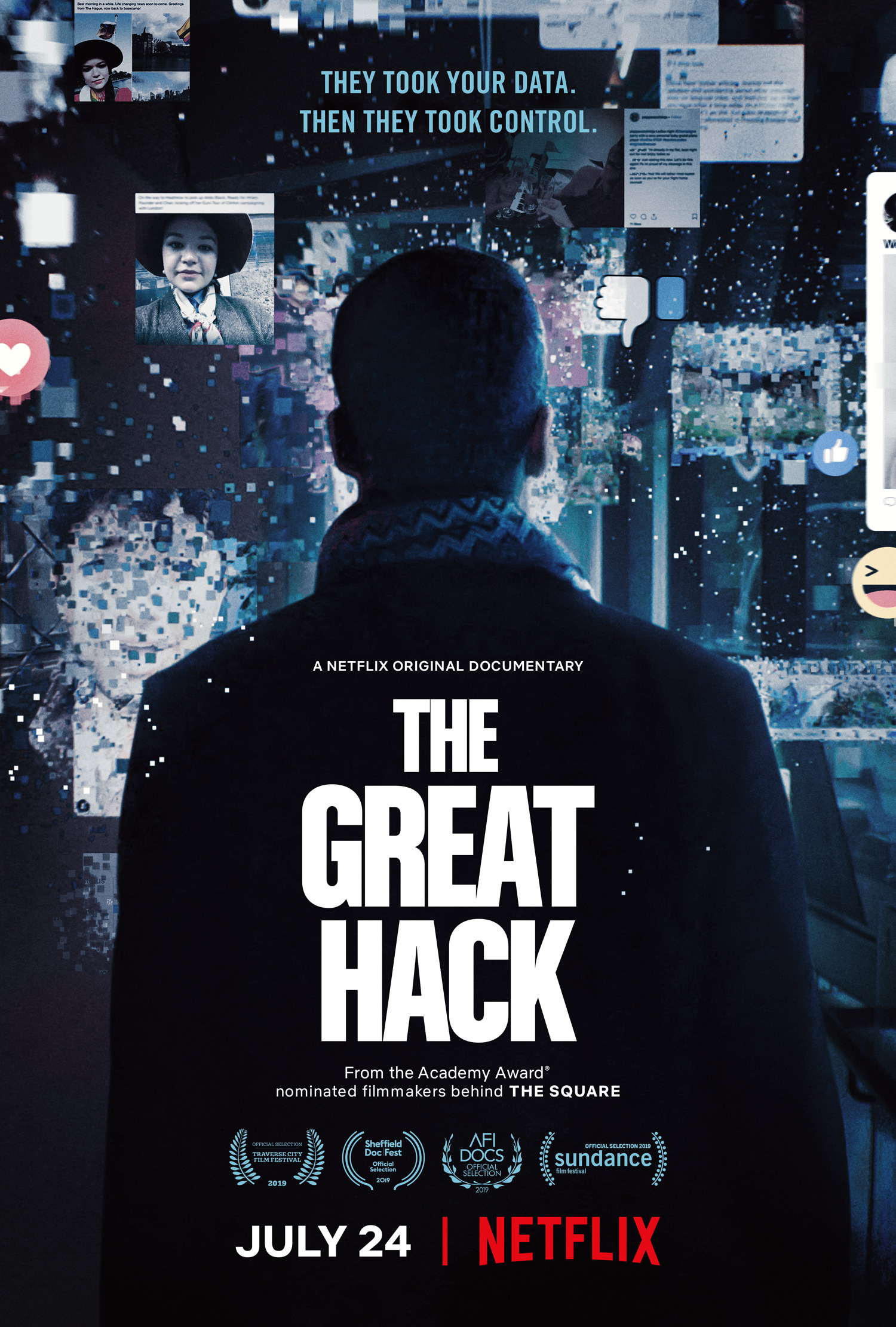 Mega Sized TV Poster Image for The Great Hack 