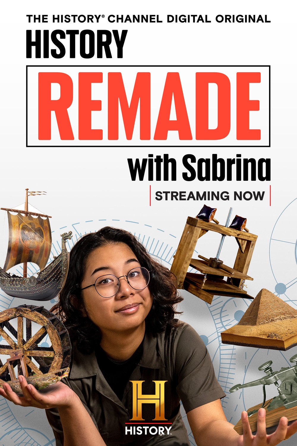 Extra Large TV Poster Image for History Remade With Sabrina (#1 of 2)