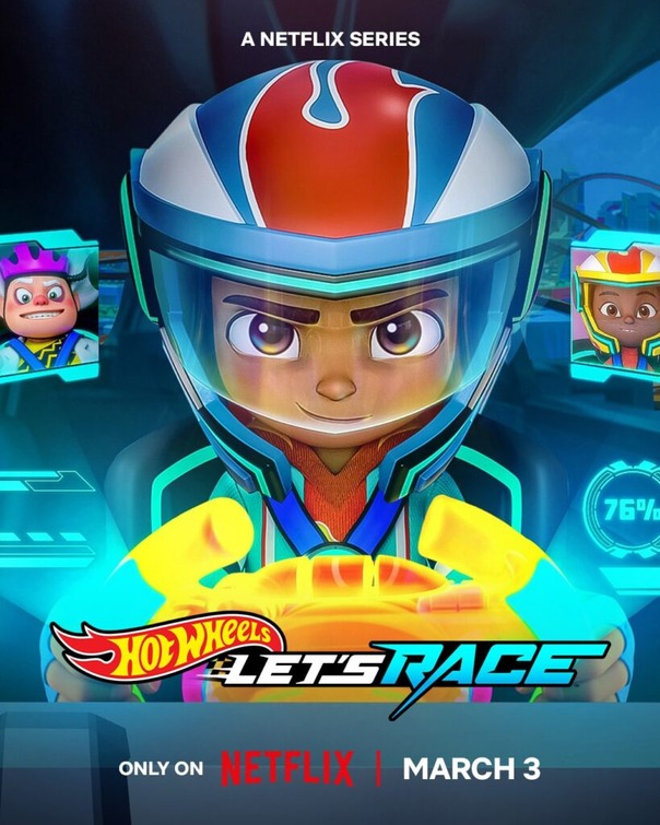 Hot Wheels Let's Race Movie Poster