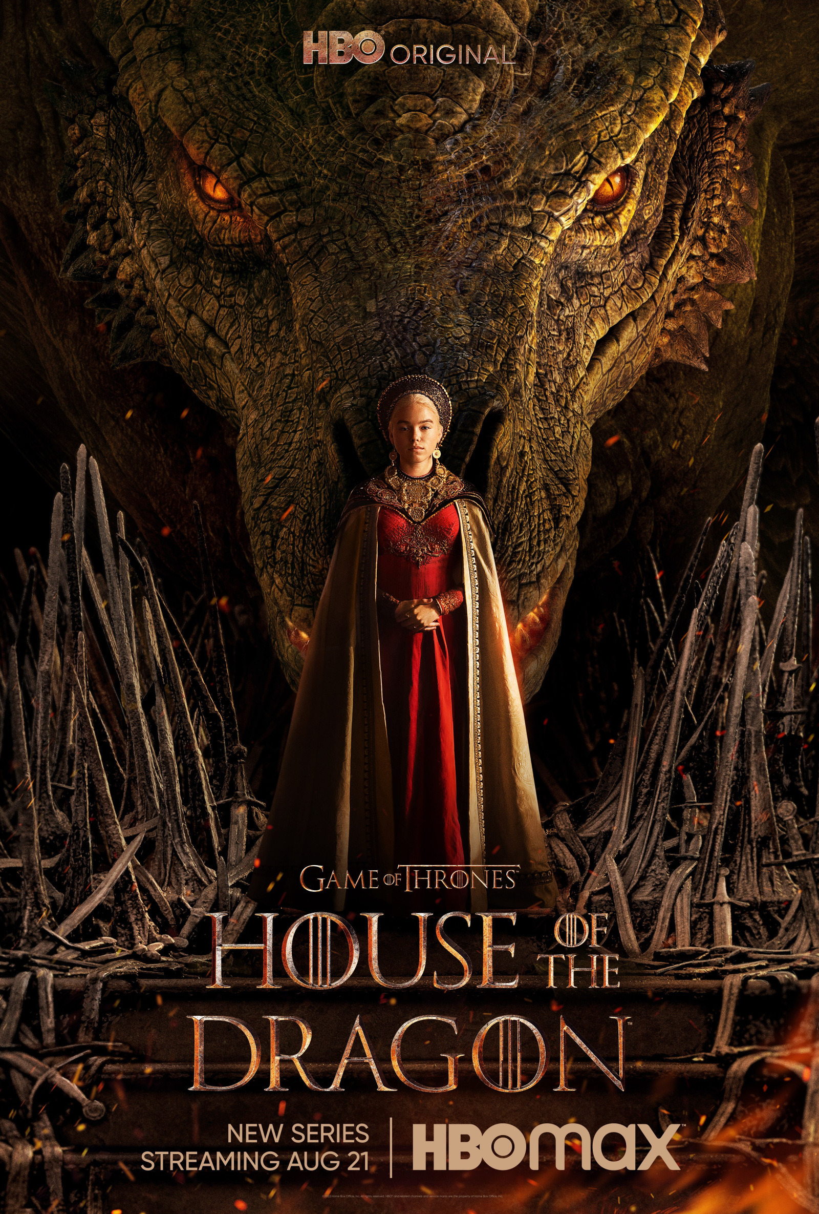 Mega Sized TV Poster Image for House of the Dragon (#16 of 30)
