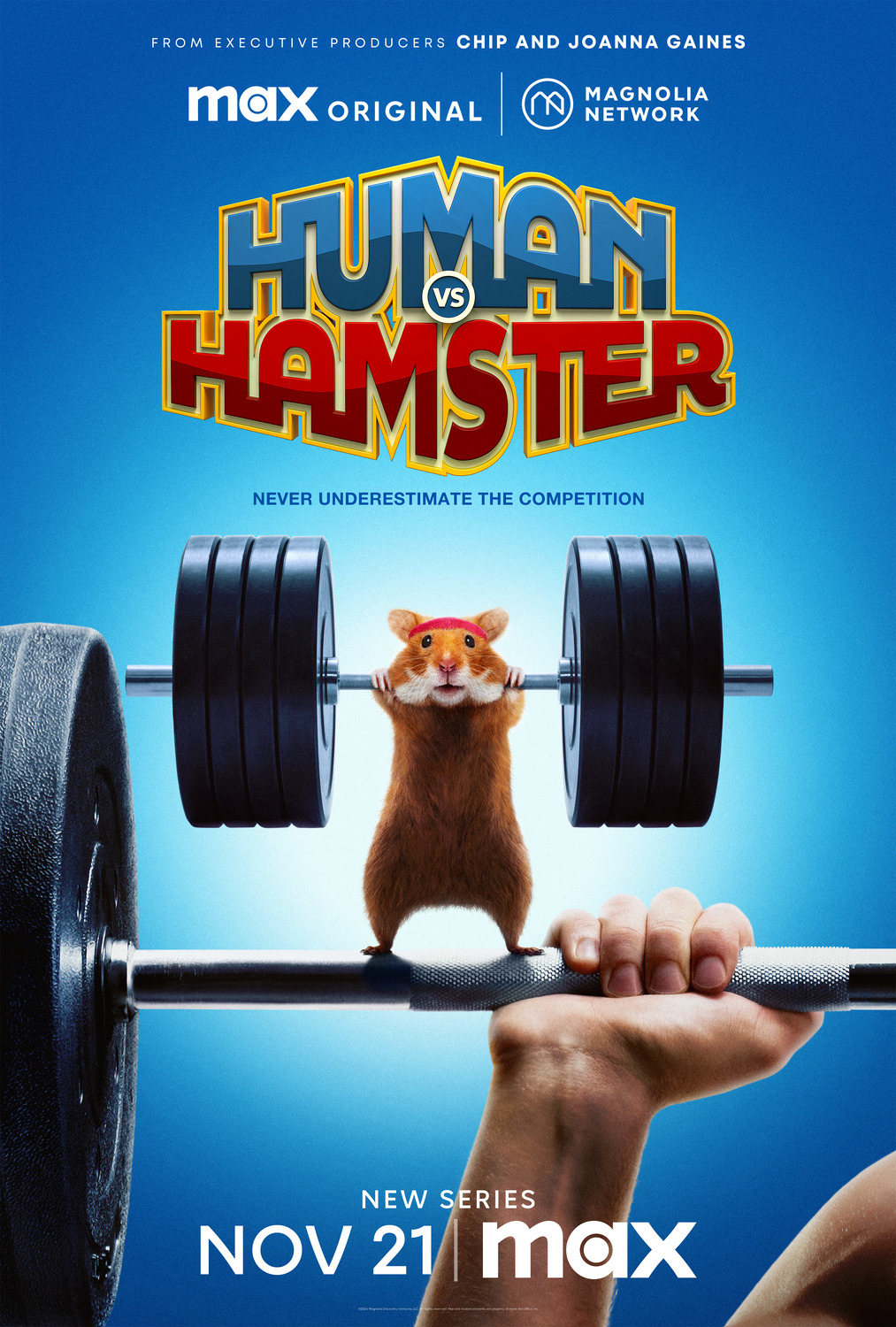 Extra Large TV Poster Image for Human vs Hamster 