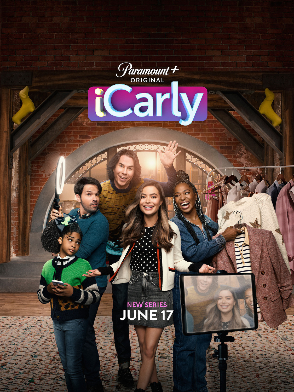 Extra Large TV Poster Image for iCarly (#1 of 4)