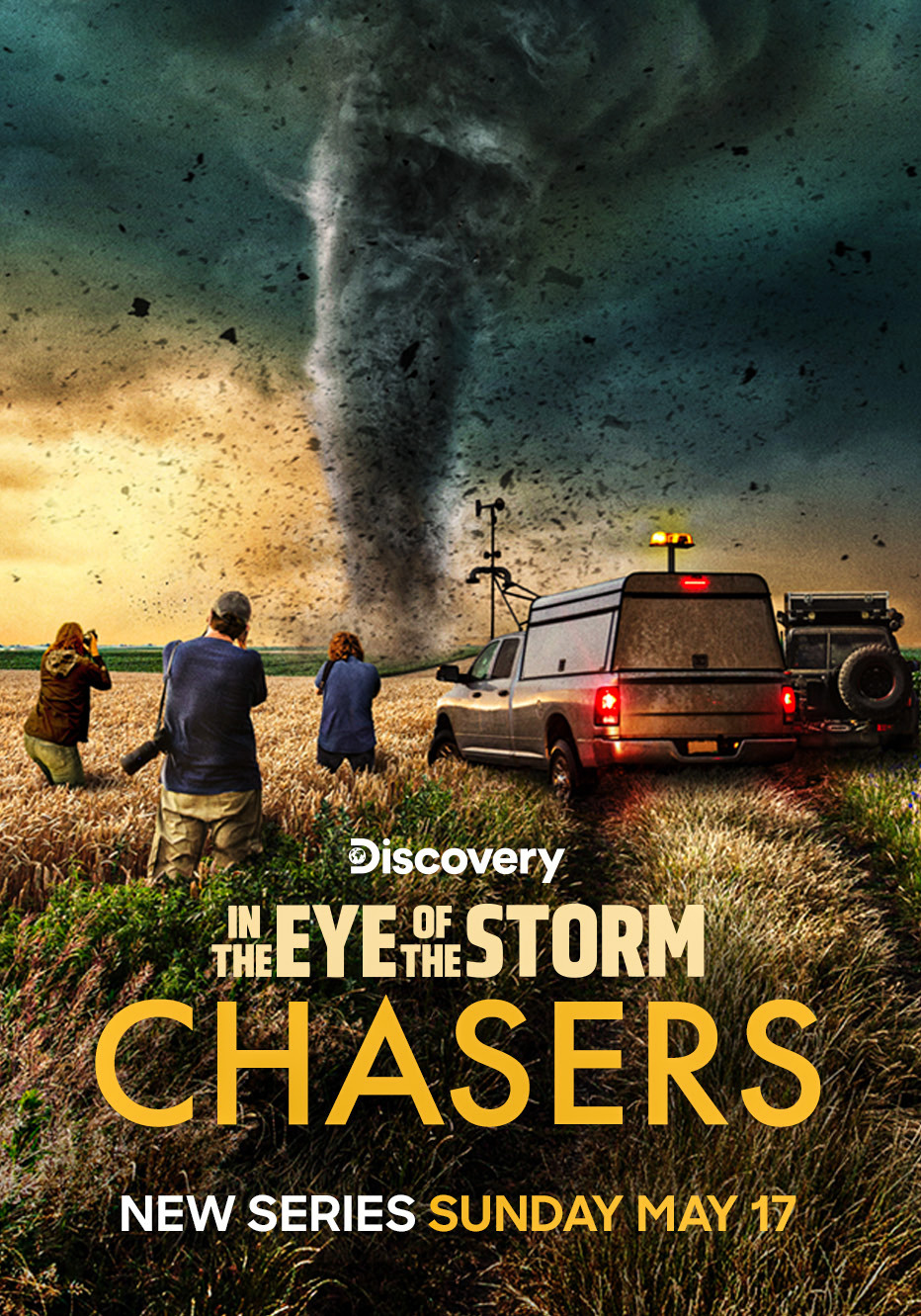 Extra Large TV Poster Image for In the Eye of the Storm: Chasers (#1 of 2)
