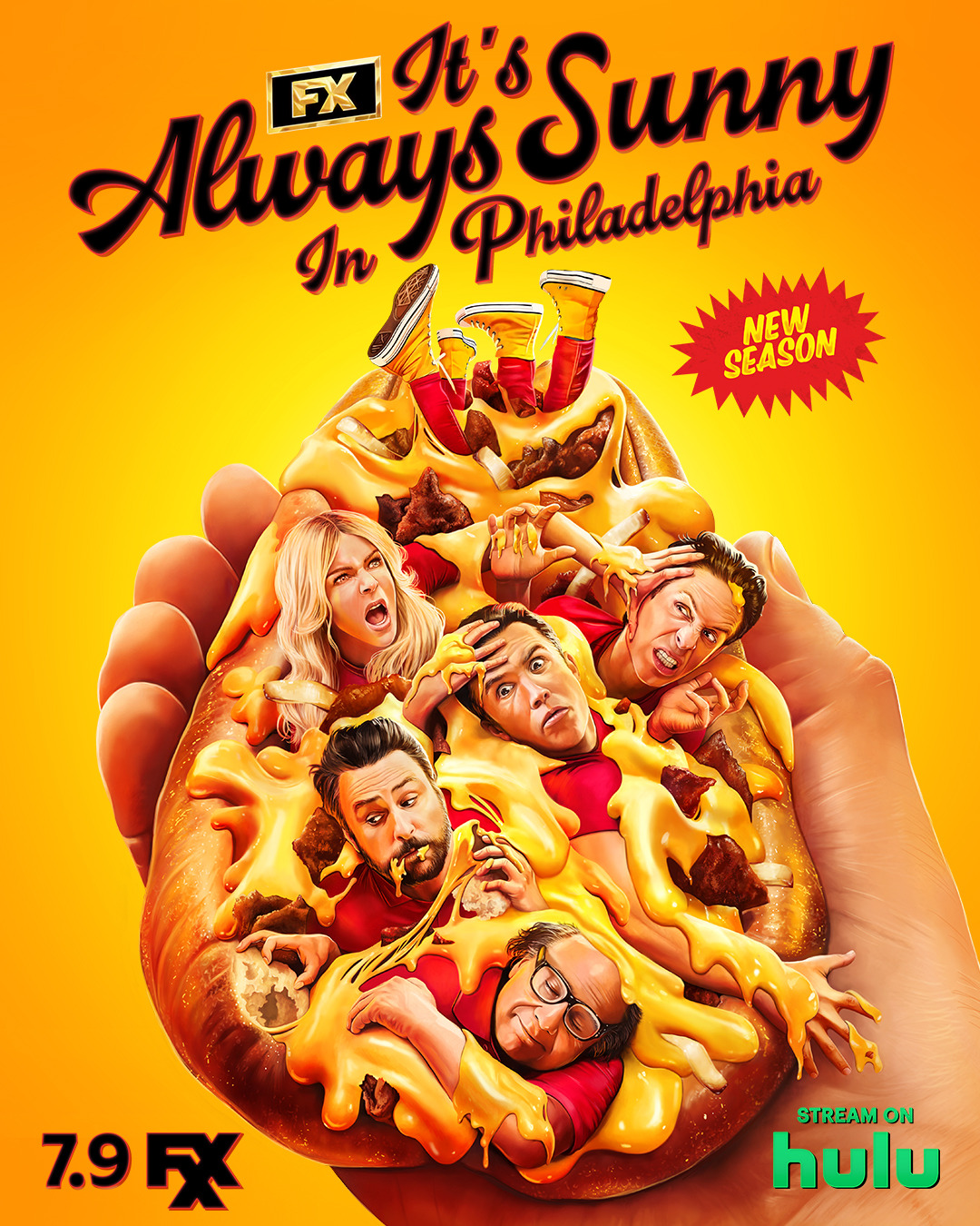 Extra Large TV Poster Image for It's Always Sunny in Philadelphia (#21 of 22)