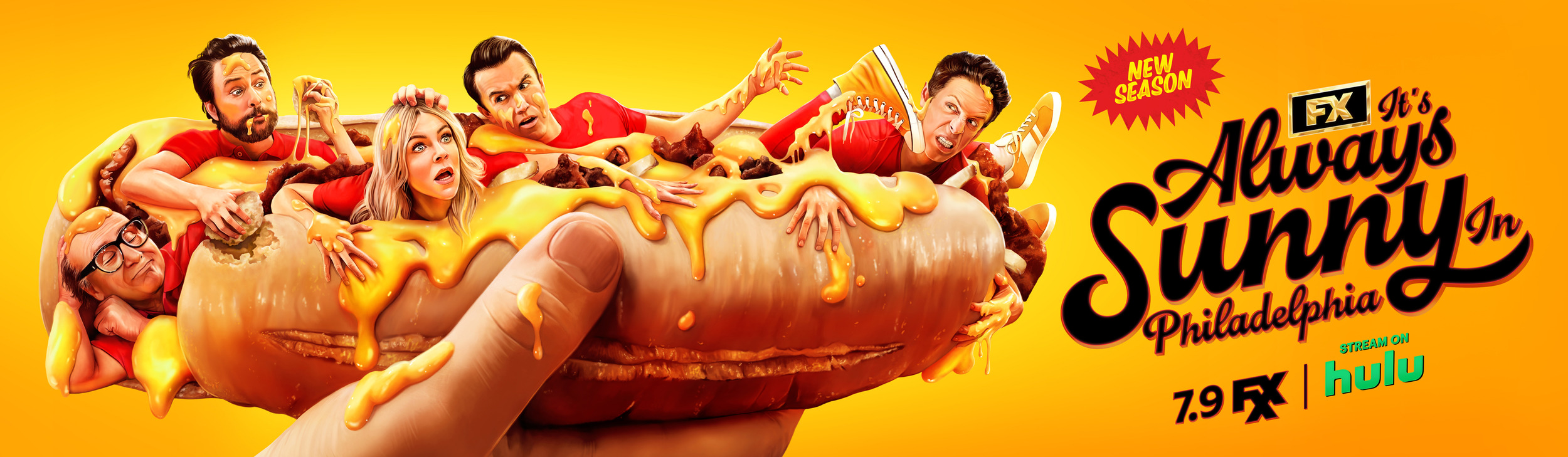 Mega Sized TV Poster Image for It's Always Sunny in Philadelphia (#22 of 22)