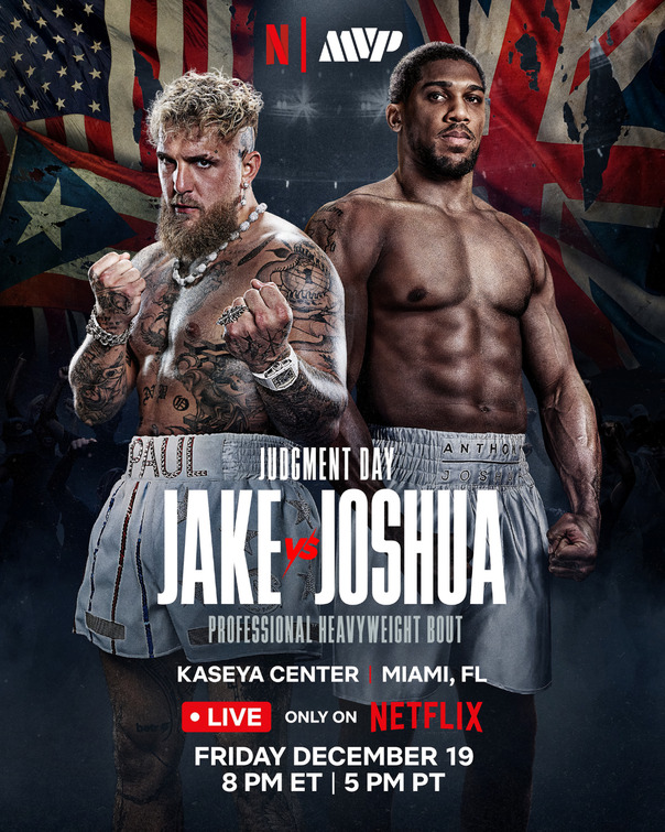 Jake Paul vs. Anthony Joshua Movie Poster