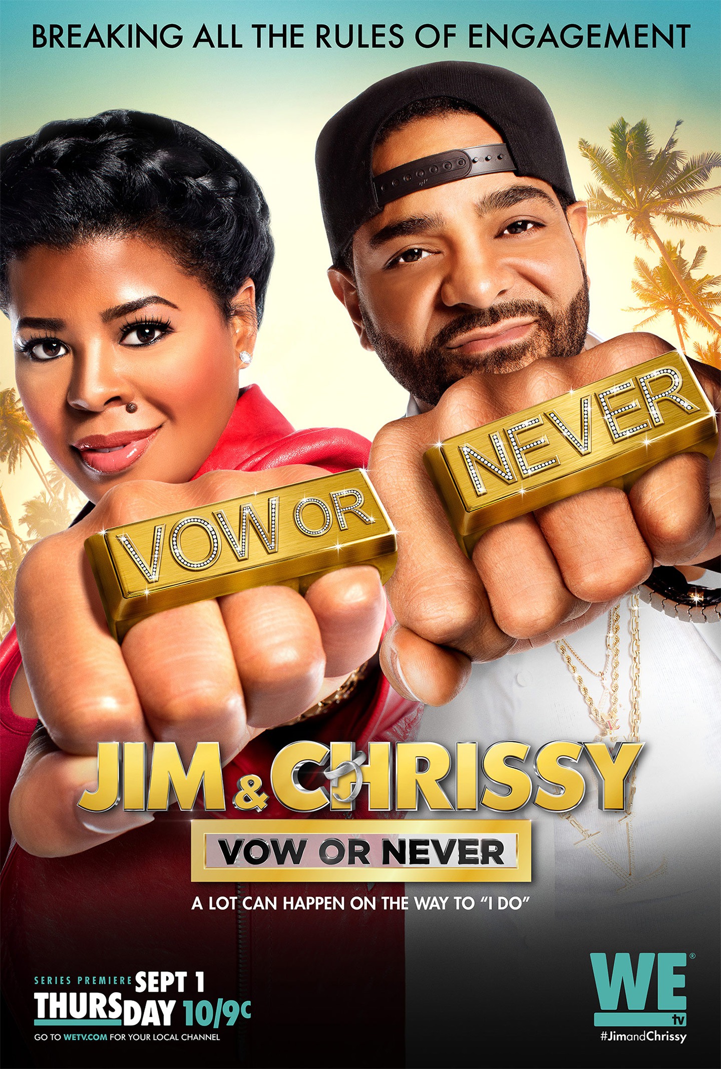 Mega Sized TV Poster Image for Jim & Chrissy: Vow or Never 