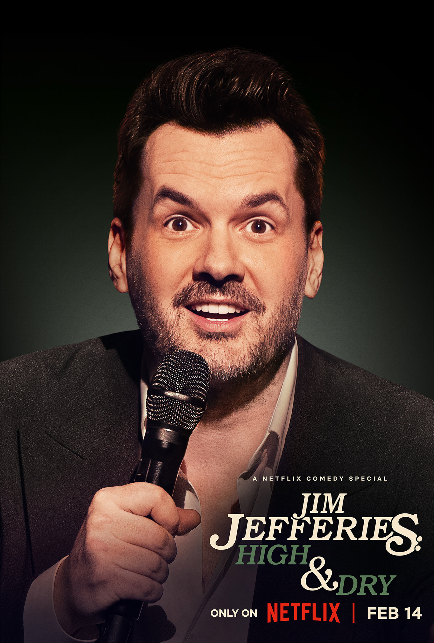 Mega Sized TV Poster Image for Jim Jefferies: High & Dry 