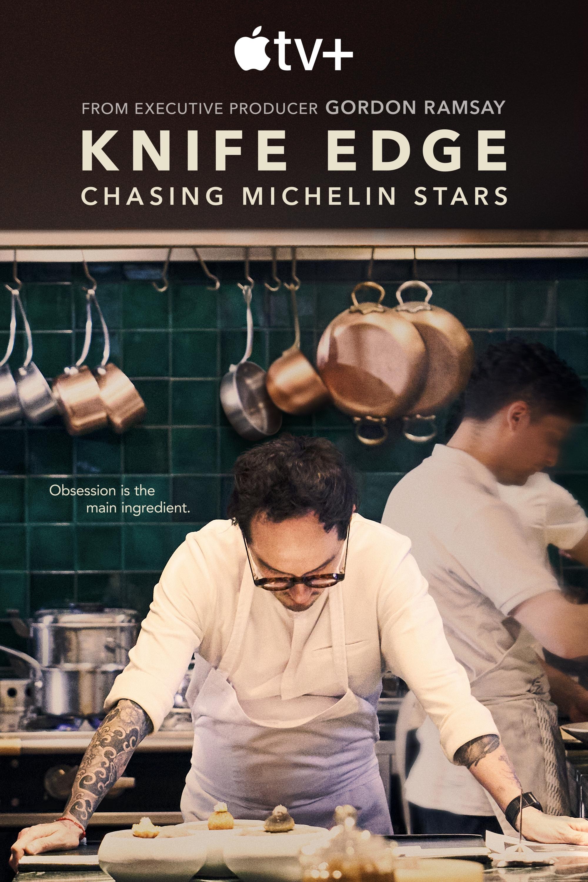 Mega Sized TV Poster Image for Knife Edge: Chasing Michelin Stars (#1 of 2)