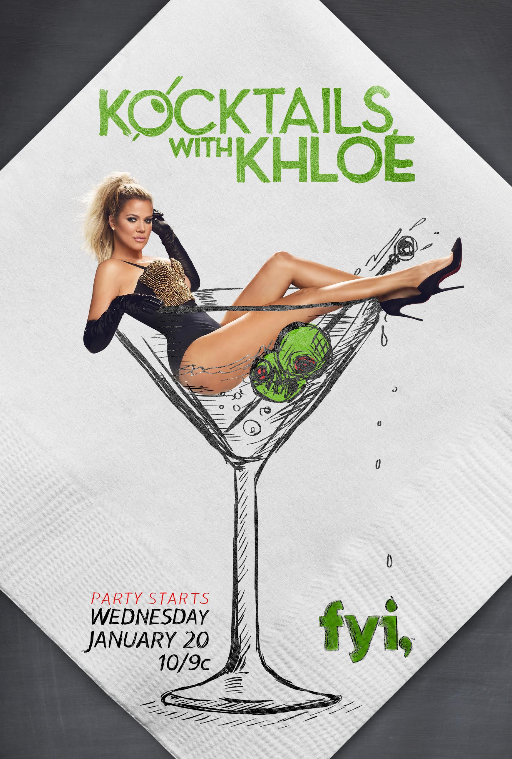 Mega Sized TV Poster Image for Kocktails with Khloé 