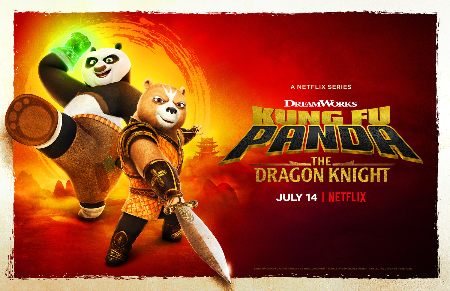 Extra Large TV Poster Image for Kung Fu Panda: The Dragon Knight (#3 of 3)