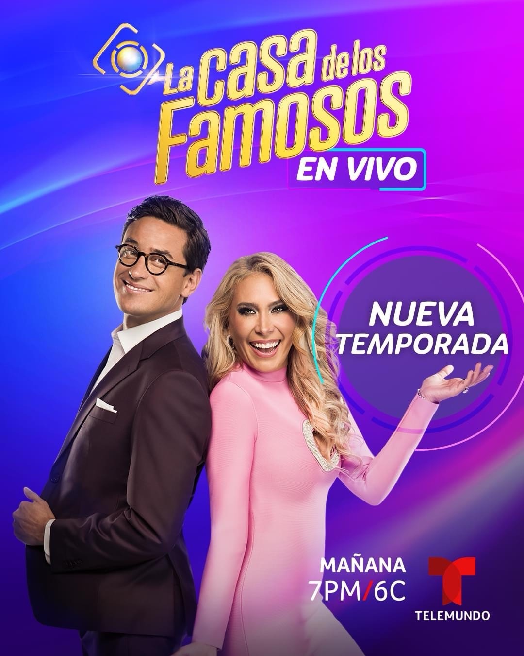 Extra Large TV Poster Image for La Casa de los Famosos (#1 of 19)