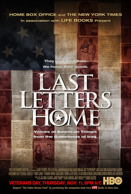 Last Letters Home: Voices of American Troops from the Battlefields of Iraq Movie Poster