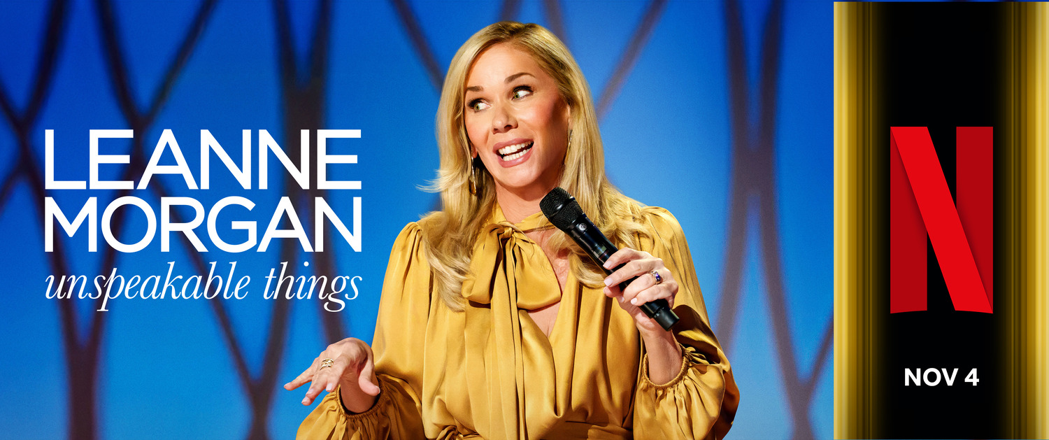 Extra Large TV Poster Image for Leanne Morgan: Unspeakable Things (#2 of 2)