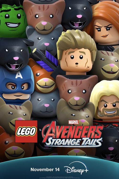 Lego Marvel Avengers: Strange Tails Movie Poster