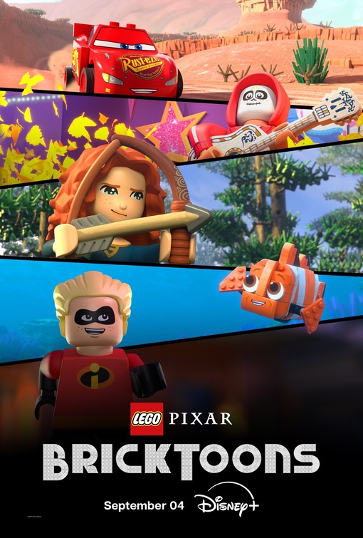 Lego Pixar: BrickToons Movie Poster